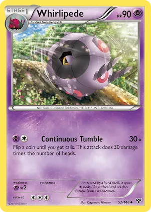 Whirlipede #52 – XY Base Set
