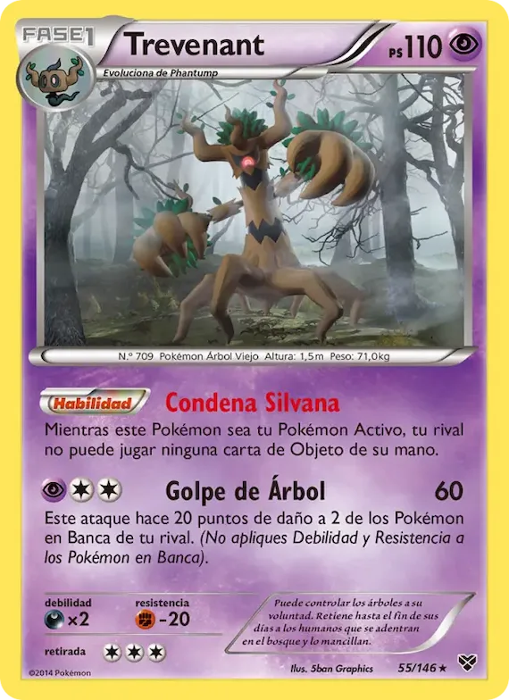Trevenant 55 – XY