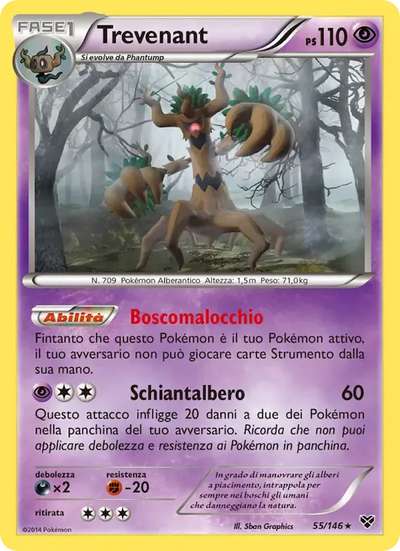 Trevenant 55 – XY