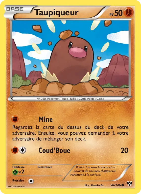 Taupiqueur 58 – XY