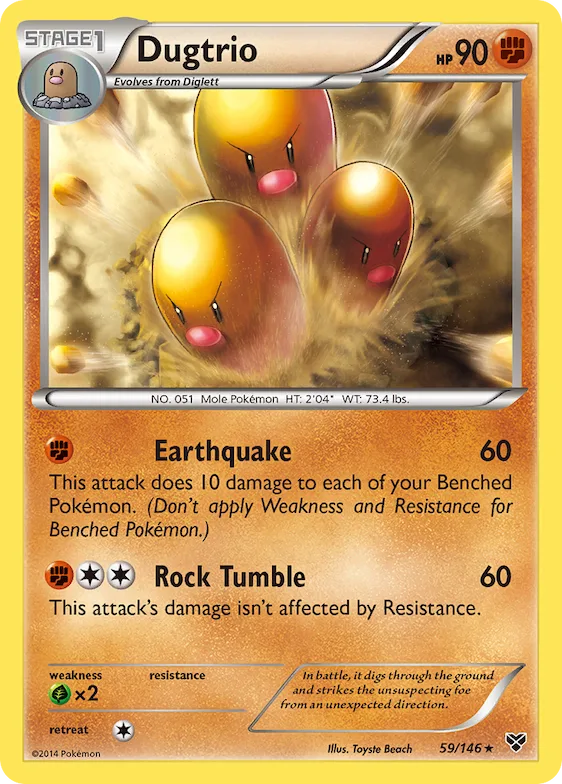 Dugtrio 59 – XY