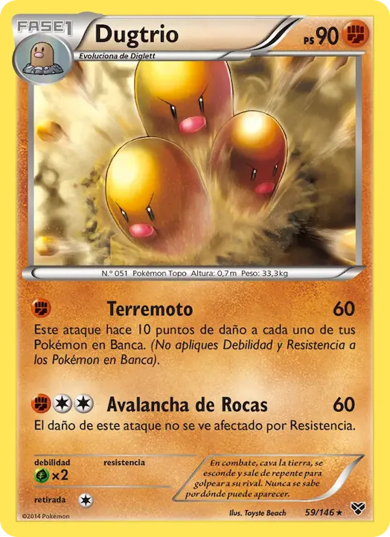 Dugtrio 59 – XY