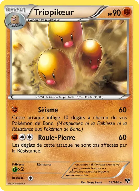 Triopikeur 59 – XY