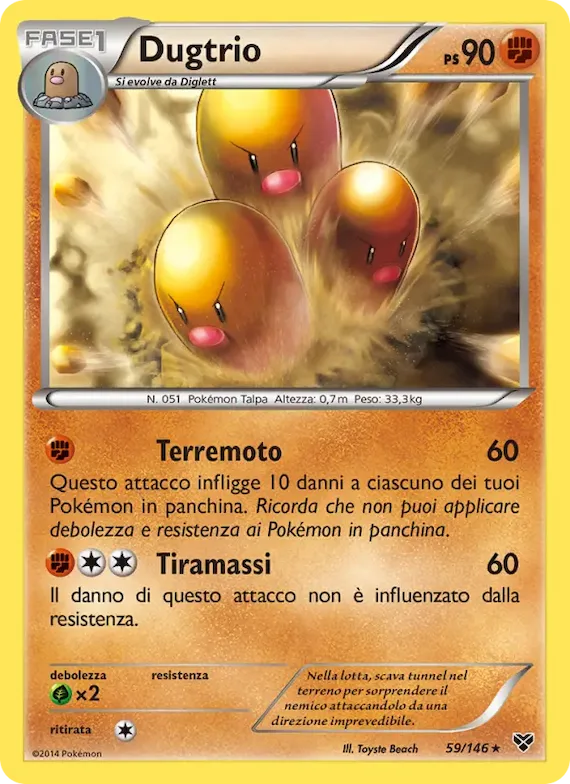 Dugtrio 59 – XY