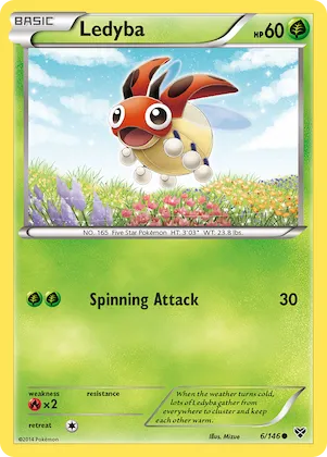 Ledyba #6 – XY Base Set