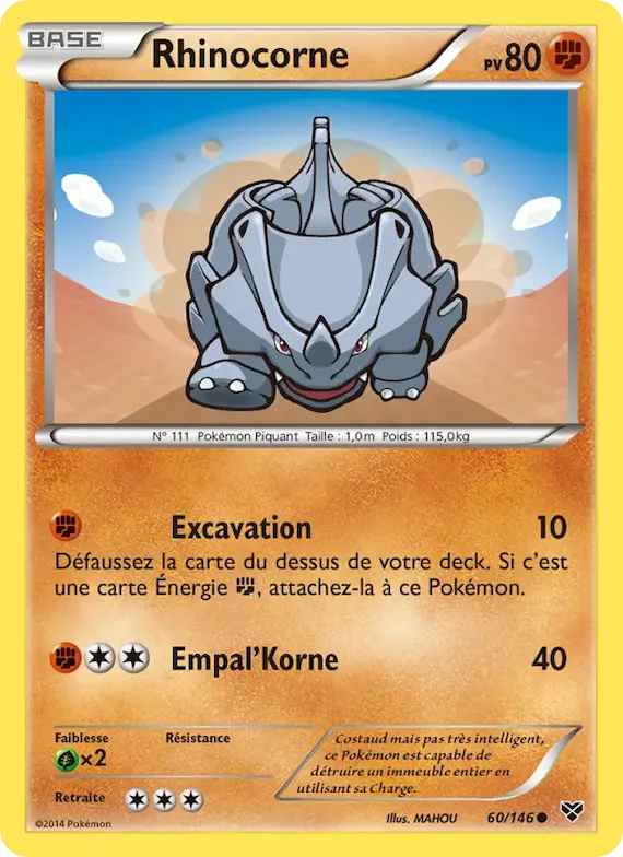 Rhinocorne 60 – XY