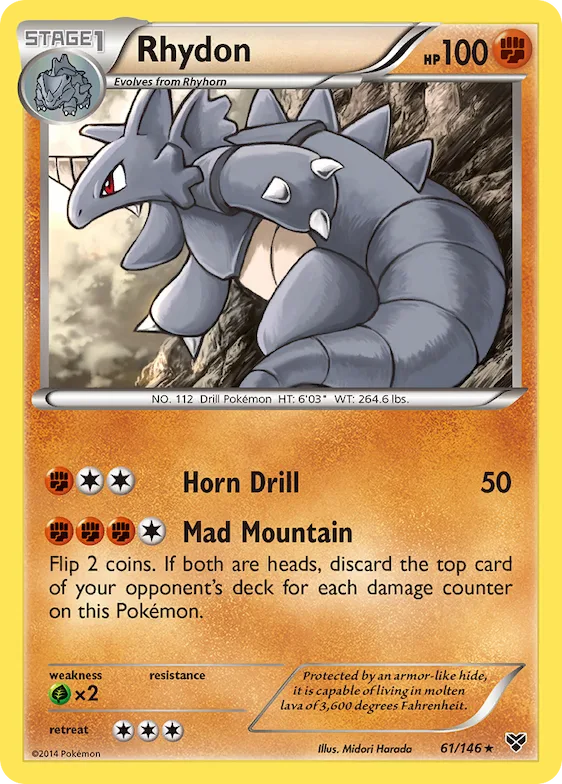 Rhydon 61 – XY