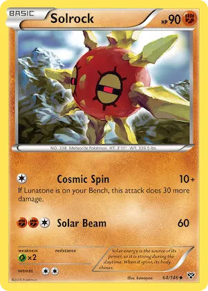 Solrock #64 – XY Base Set