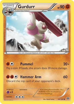 Gurdurr #66 – XY Base Set