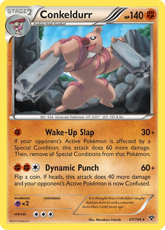 Conkeldurr #67 – XY Base Set