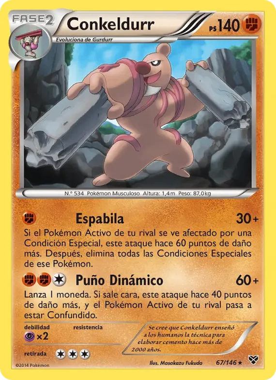 Conkeldurr 67 – XY