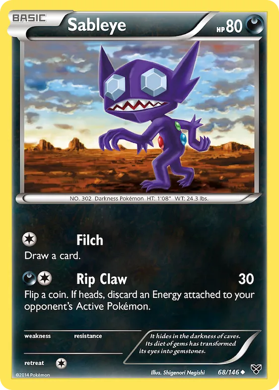 Sableye 68 – XY