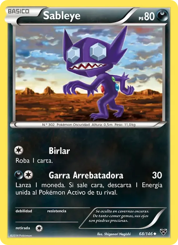 Sableye 68 – XY