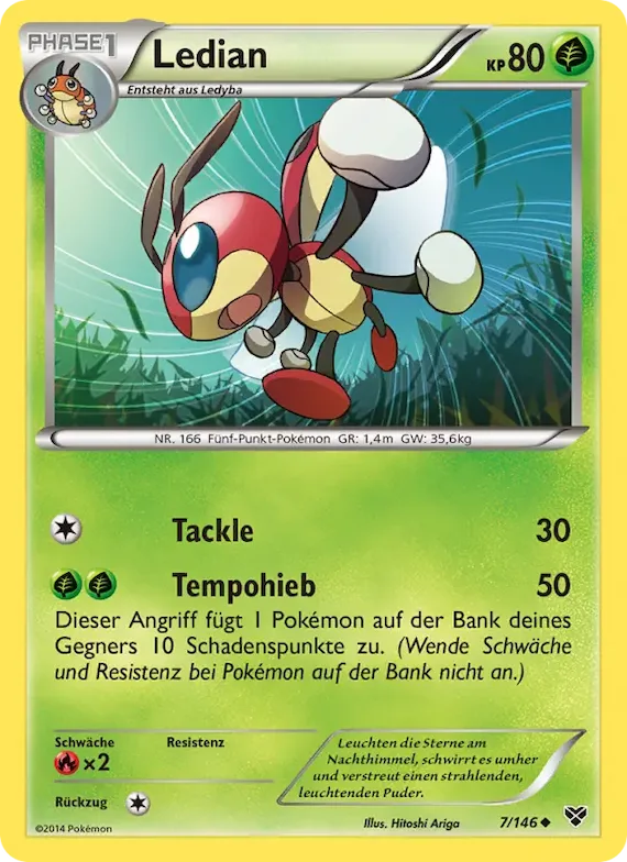 Ledian 7 – XY