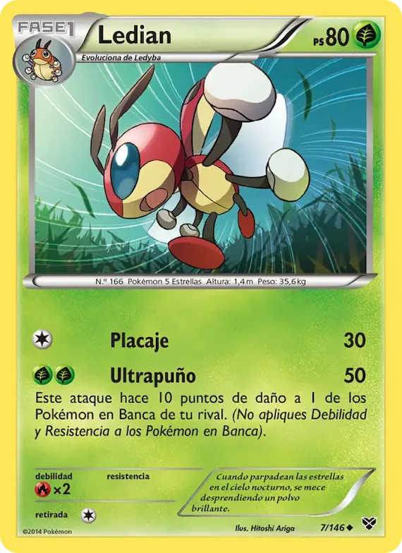 Ledian 7 – XY