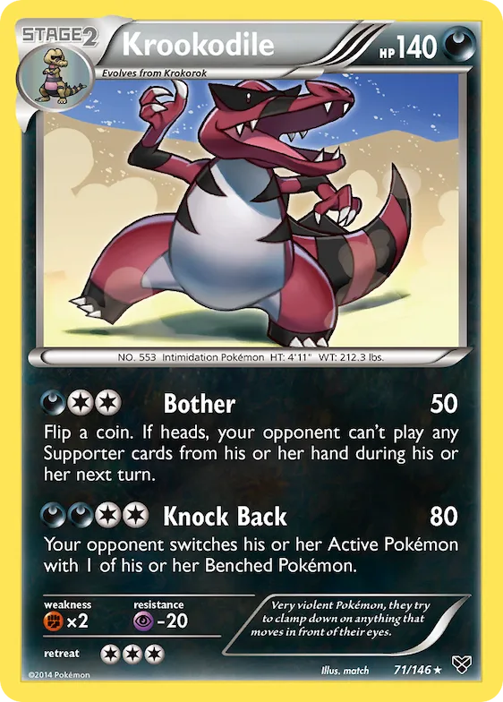 Krookodile 71 – XY