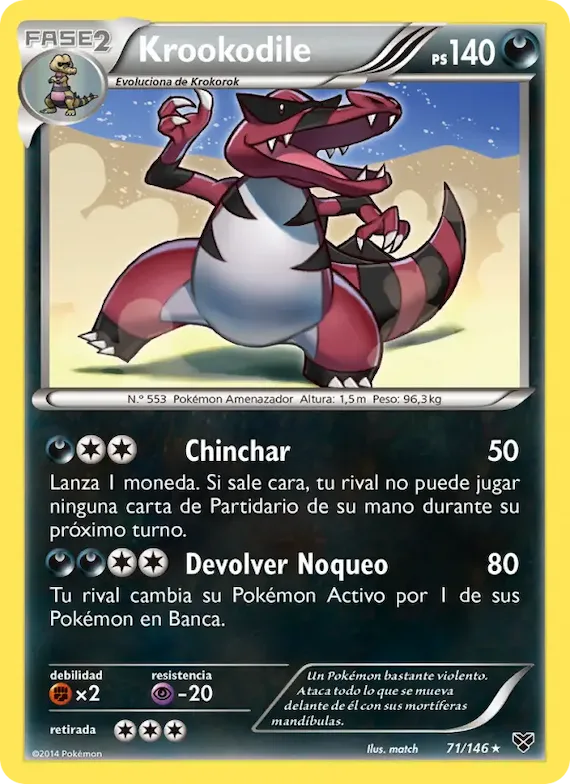 Krookodile 71 – XY