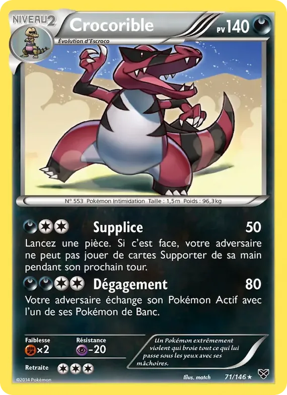 Crocorible 71 – XY
