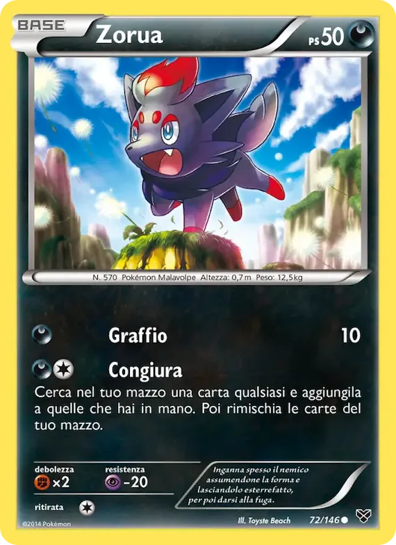 Zorua 72 – XY
