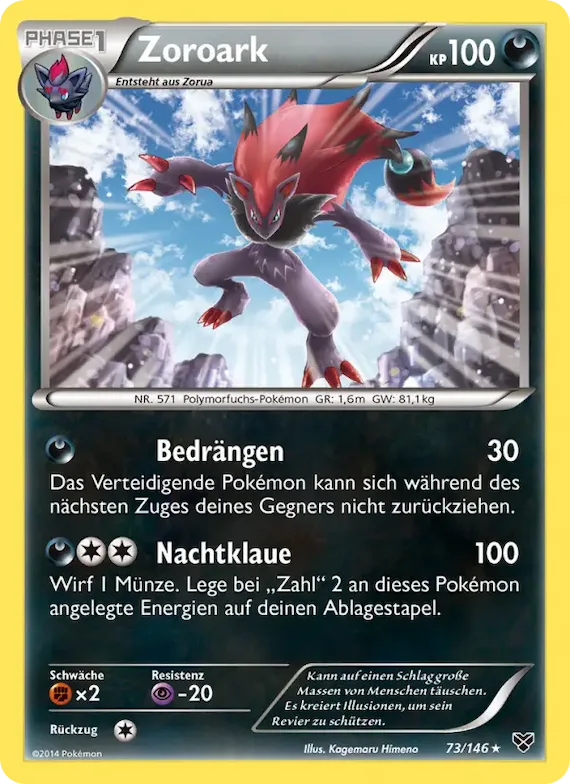 Zoroark 73 – XY
