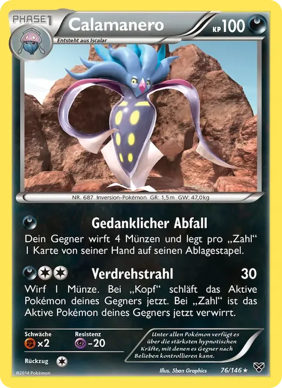 Calamanero 76 – XY