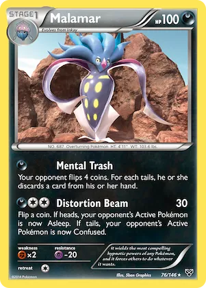 Malamar #76 – XY Base Set