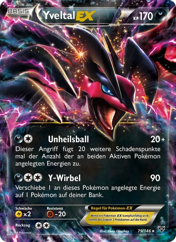 Yveltal EX 79 – XY