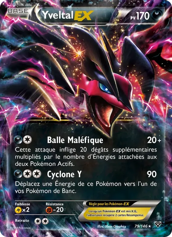 Yveltal EX 79 – XY