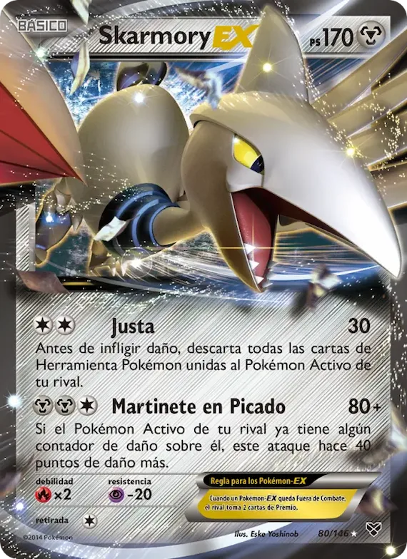 Skarmory EX 80 – XY