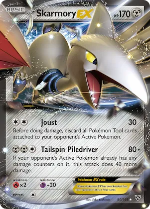 Skarmory-EX #80 – XY Base Set