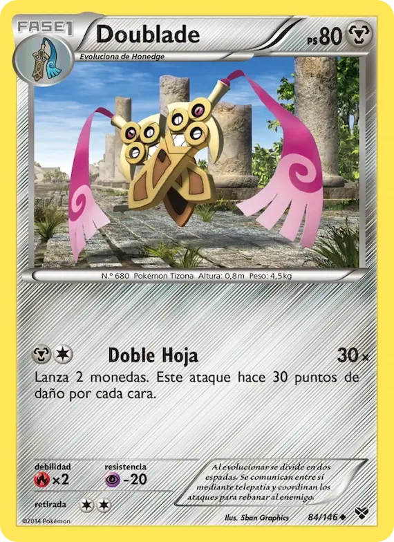Doublade 84 – XY