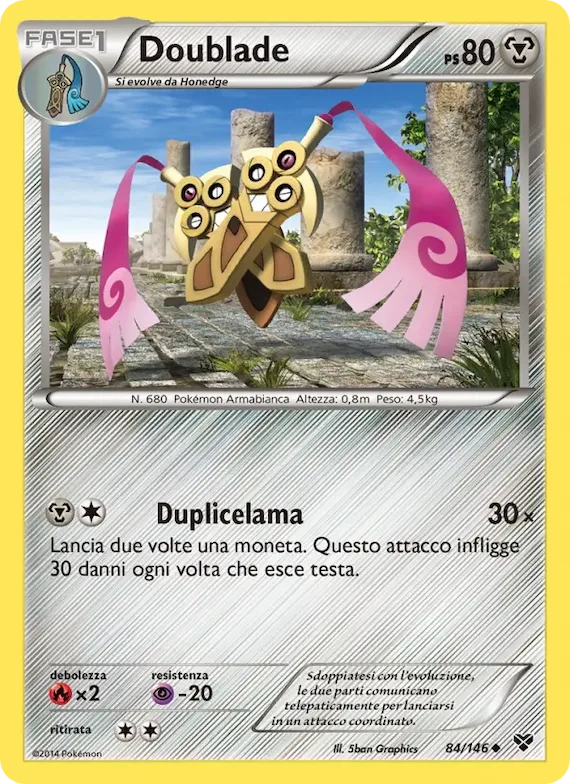 Doublade 84 – XY