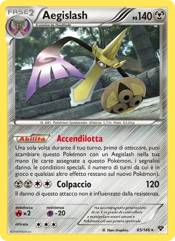Aegislash 85 – XY