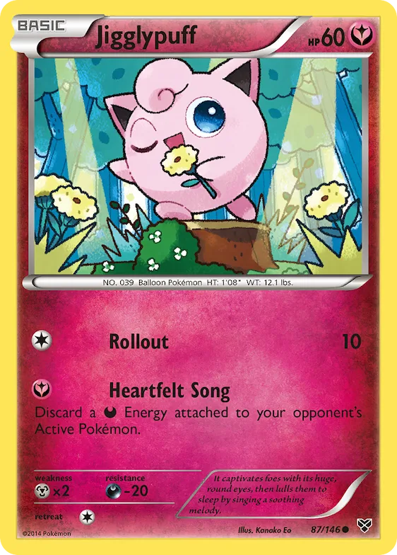 Jigglypuff #87 – XY Base Set