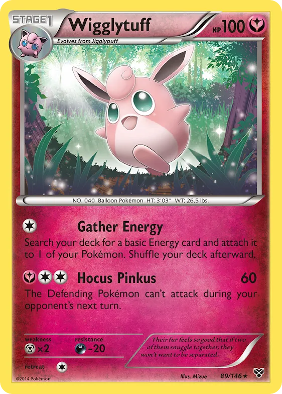 Wigglytuff #89 – XY Base Set