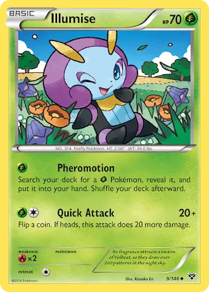 Illumise #9 – XY Base Set