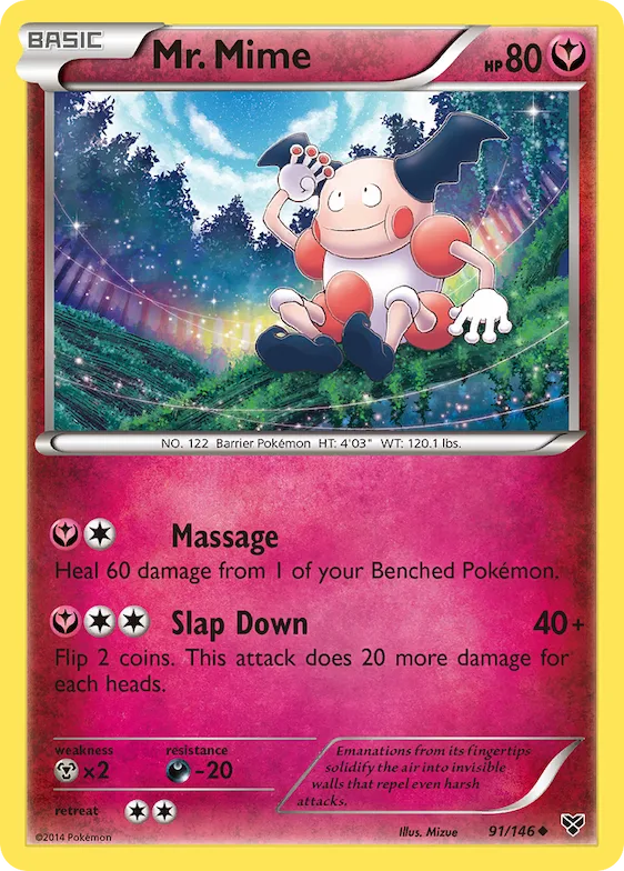 Mr. Mime 91 – XY