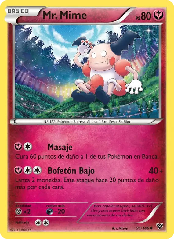 Mr. Mime 91 – XY