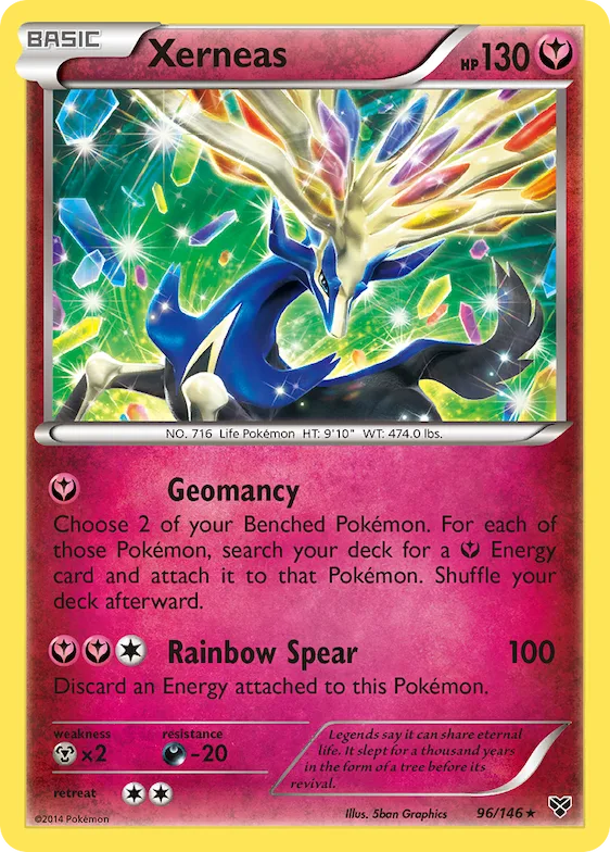 Xerneas #96 – XY Base Set