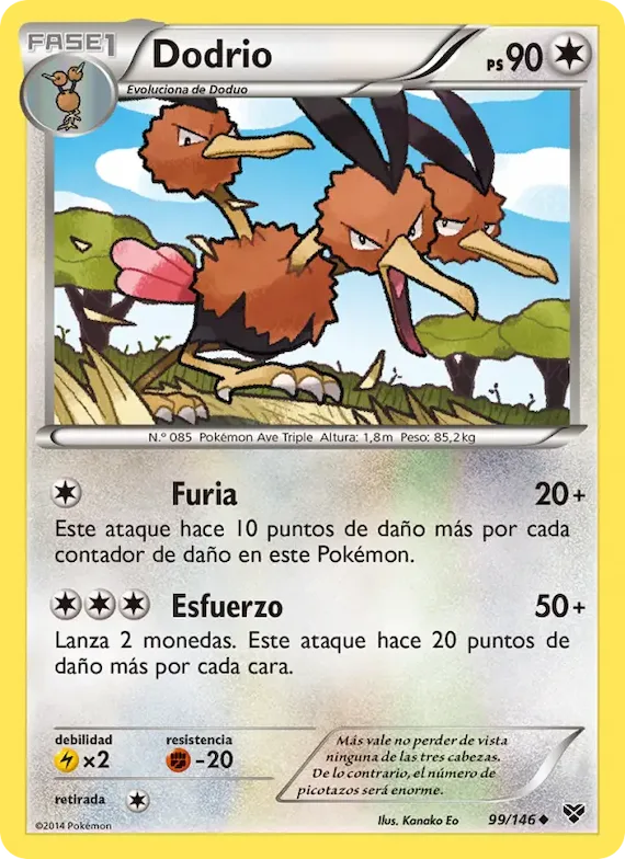 Dodrio 99 – XY