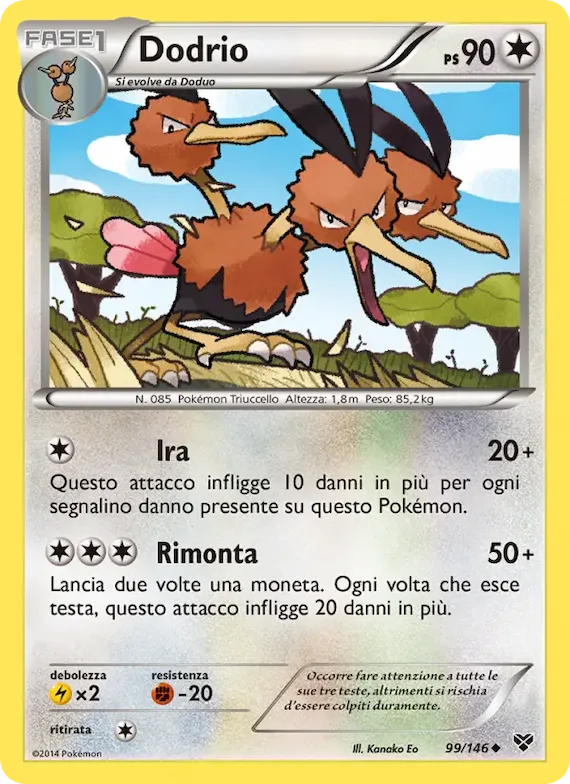 Dodrio 99 – XY