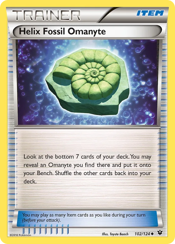 Fóssil Espiral de Omanyte 102 – Fusão de Destinos