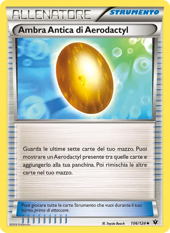 Ambra Antica di Aerodactyl 106 – Destini Incrociati