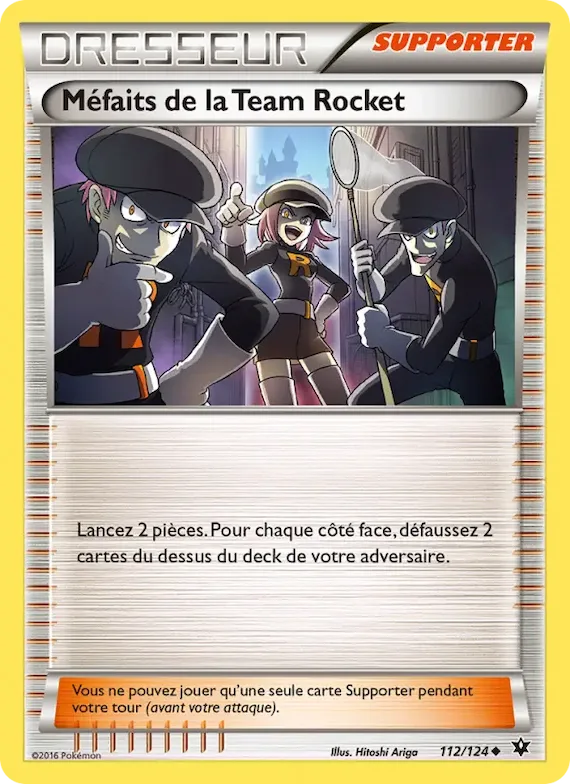 Méfaits de la Team Rocket 112 – Impact des Destins