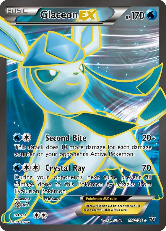Glaceon-EX #116 – Fates Collide