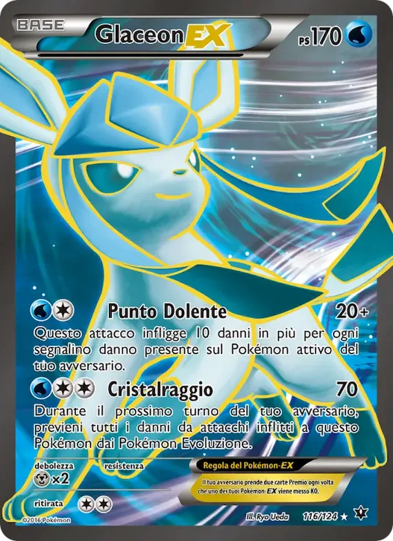 Glaceon EX 116 – Destini Incrociati