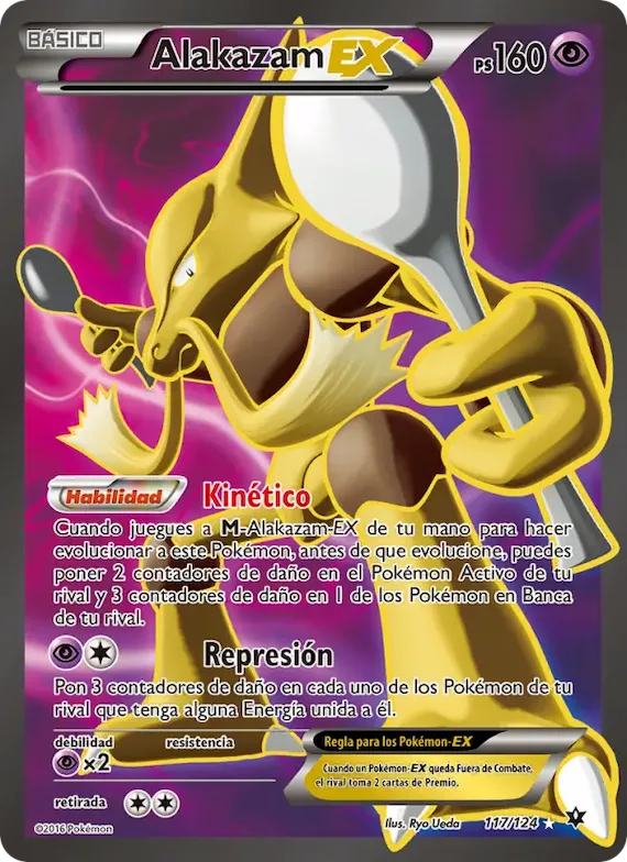Alakazam EX 117 – Destinos Enfrentados