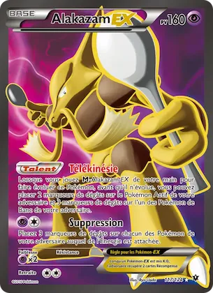 Alakazam EX 117 – Impact des Destins