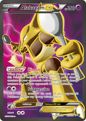 Alakazam-EX #117 – Fates Collide