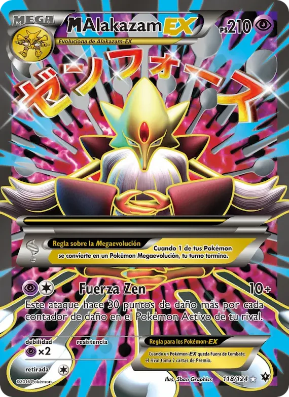 M-Alakazam EX 118 – Destinos Enfrentados